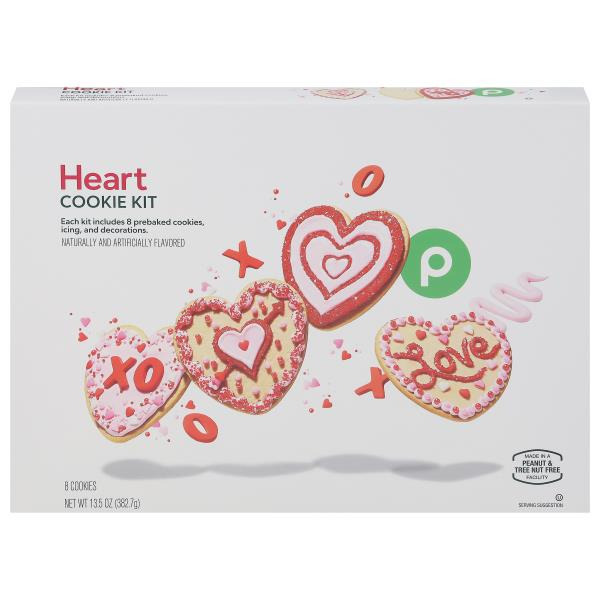 Heart Designer Cookie Kit Same-Day Delivery or Pickup | Publix