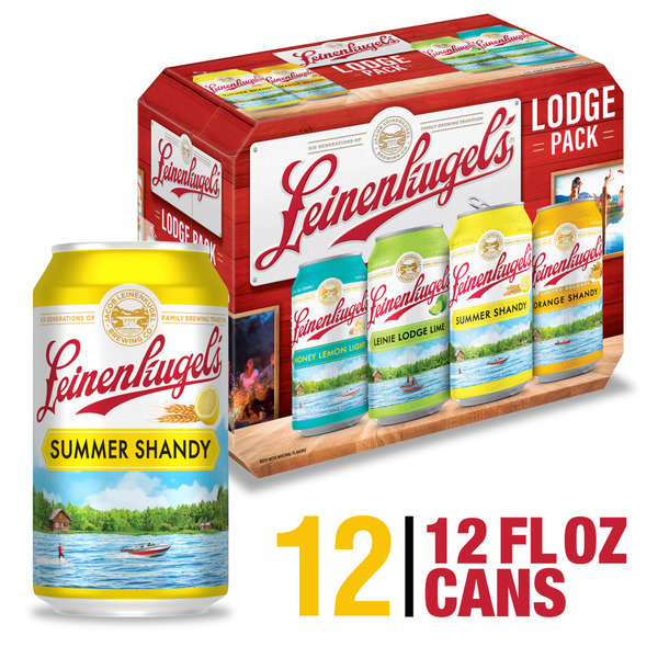Leinenkugel's Lodge Summer Craft Beer Variety Pack, 4.2% - 4.9