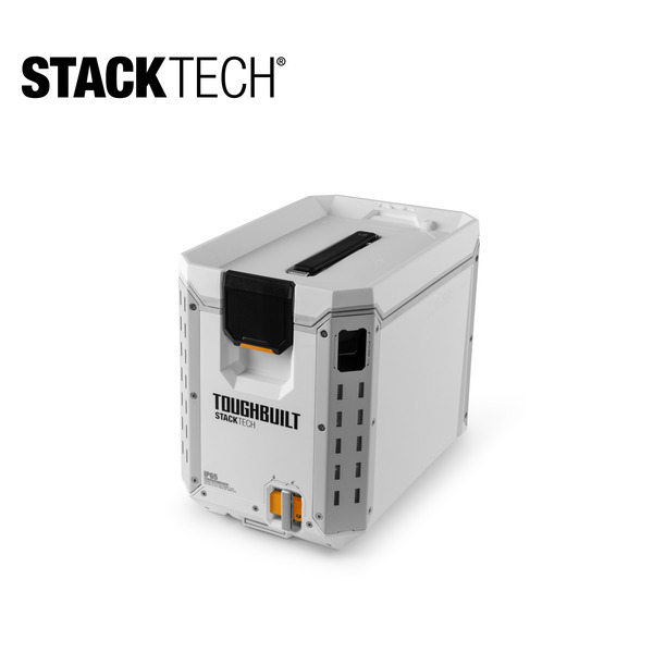 TOUGHBUILT STACKTECH Compact White 16 Quart(s) Hard Insulated Chest cooler
