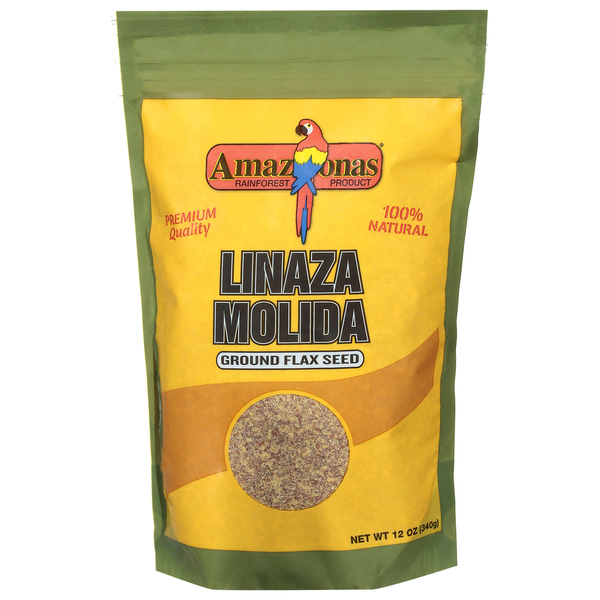 Amazonas Rainforest Products Ground Flax Seed
