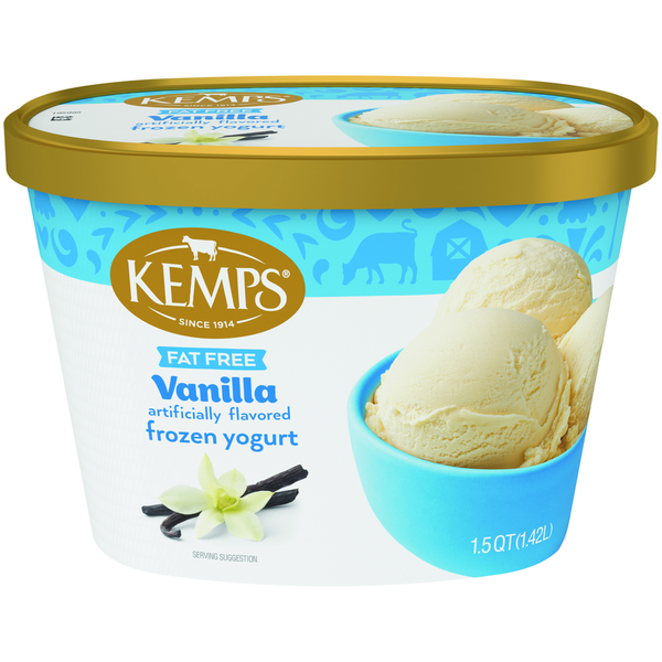 yumeka112！ Kemps Fat Free Vanilla Frozen Yogurt Same-Day Delivery or Pickup