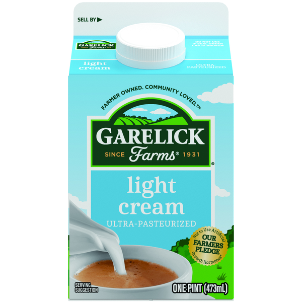 Garelick Farms Light Cream Ultra-Pasteurized Same-Day Delivery | HMart