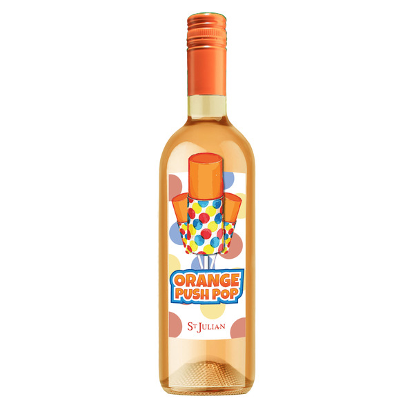 St. Julian Orange Push Pop, Sweet Wine Same-Day Delivery or Pickup