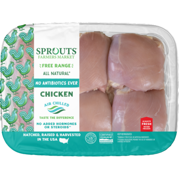 Sprouts Boneless Skinless Chicken Thighs No Antibiotics Ever
