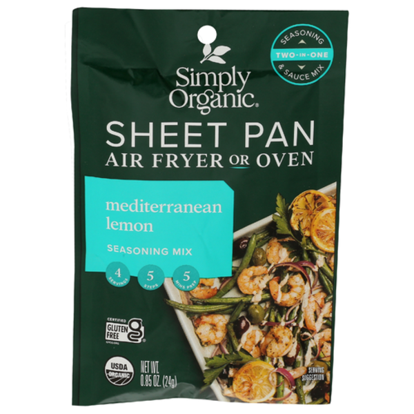 Simply Organic Organic Mediterranean Lemon Seasoning Mix