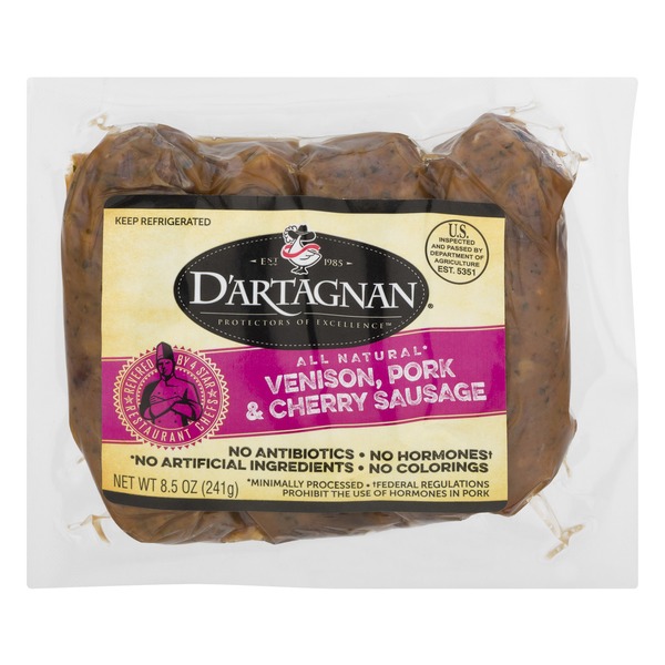 D'Artagnan Venison, Pork & Cherry Sausage