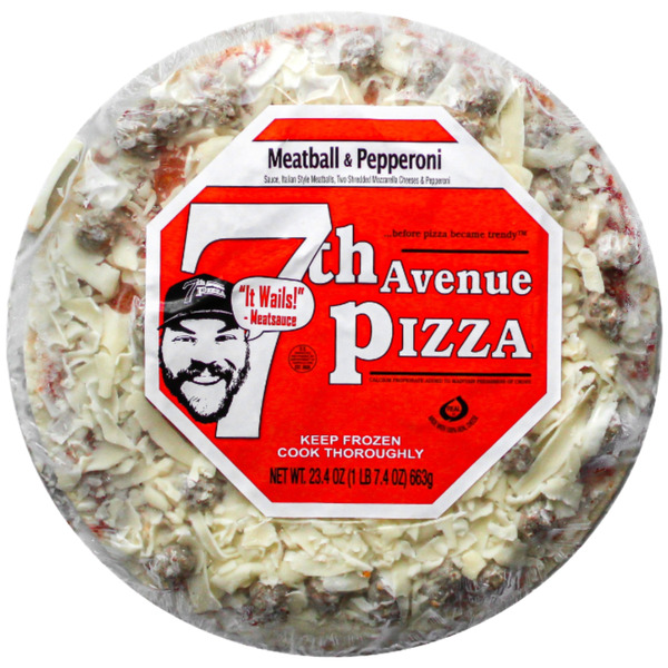 7th Avenue Pizza Italian Style Meatball & Pepperoni Pizza Same-Day