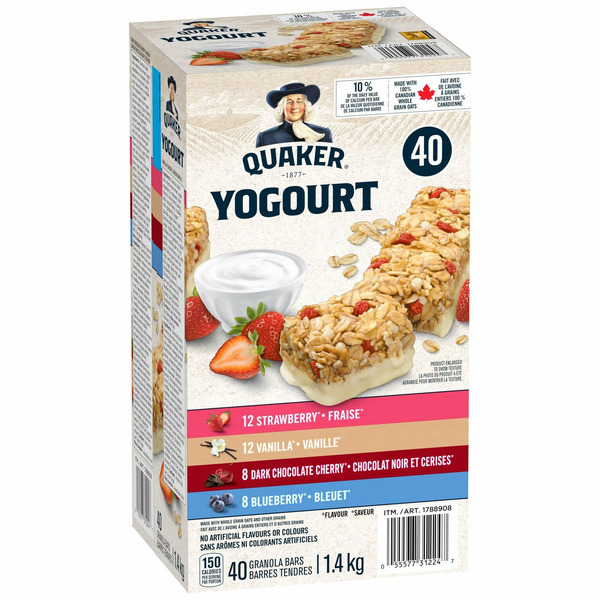 Quaker Yogourt Granola Bars