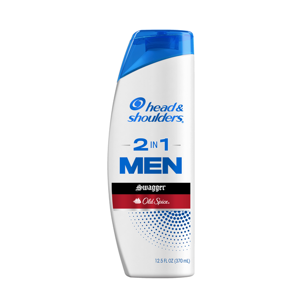 Head & Shoulders Mens 2 in 1 Dandruff Shampoo and Conditioner, Old Spice Swagger - 12.5
