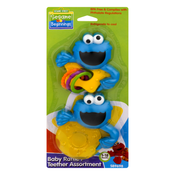 sesame street teether