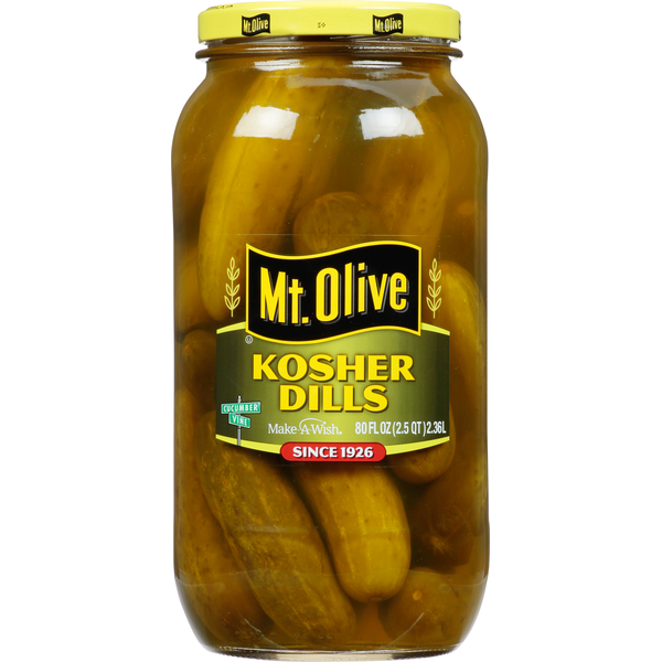 Mt. Olive Whole Kosher Dill Pickles Same-Day Delivery or Pickup
