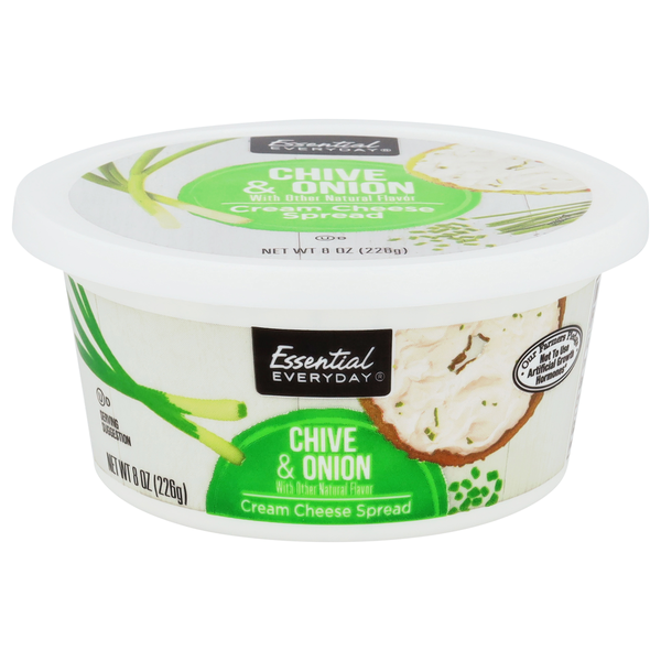 Essential Everyday Chive & Onion Cream Cheese Spread Same-Day