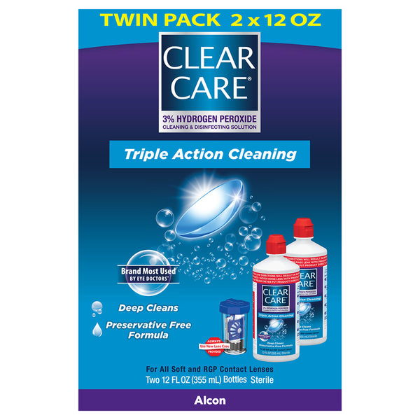 Alcon CLEAR CARE Triple Action Cleaning & Disinfecting Solution