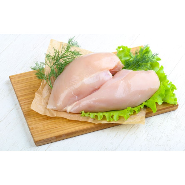 Frozen Boneless Chicken Breast Meat, Marinated - avg 40 lbs case