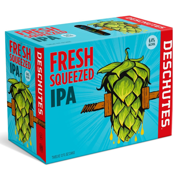 Deschutes Fresh Squeezed IPA, 6.4% ABV Same-Day Delivery or Pickup