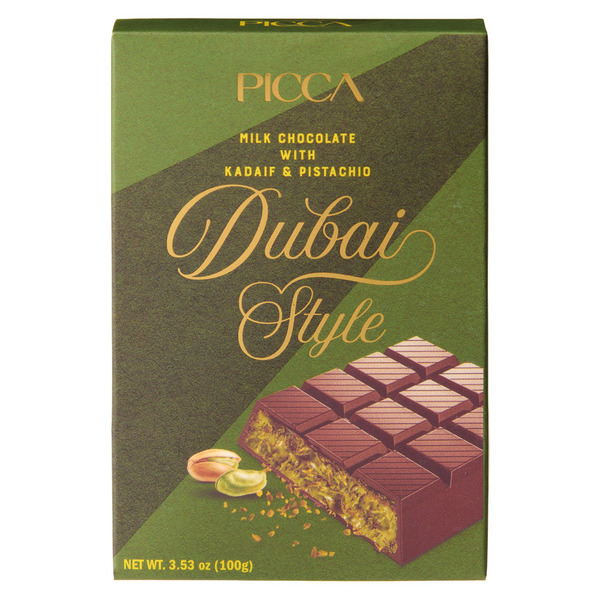 PICCA Milk Chocolate with Kadaif & Pistachio
