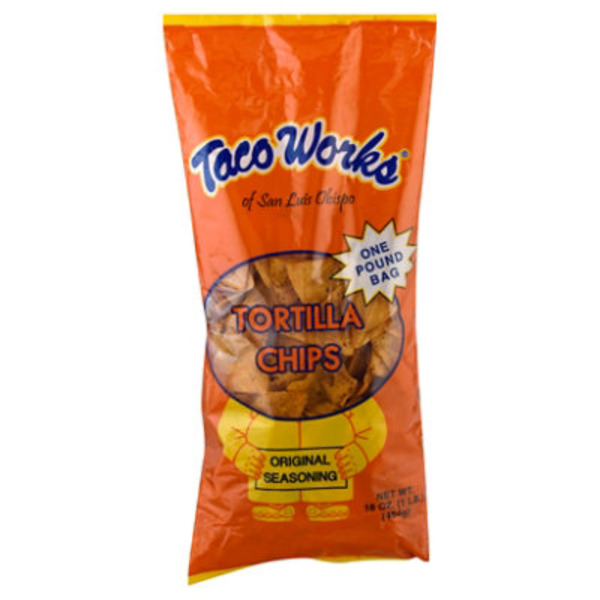Taco Works Tortilla Chips, Original Seasoning