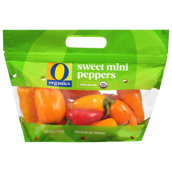 O Organics Sweet Mini Peppers