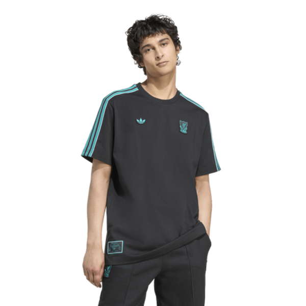 adidas Men's Liverpool FC Icon T-Shirt, XL - Black