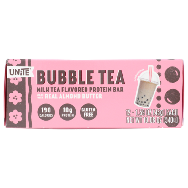 Unite Mik Tea Protein Bar 12 Pack Case