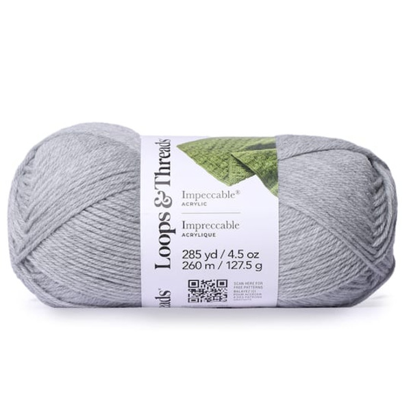 Michaels Loops & Threads Solid Impeccable Yarn - 285 Yards Same-Day ...