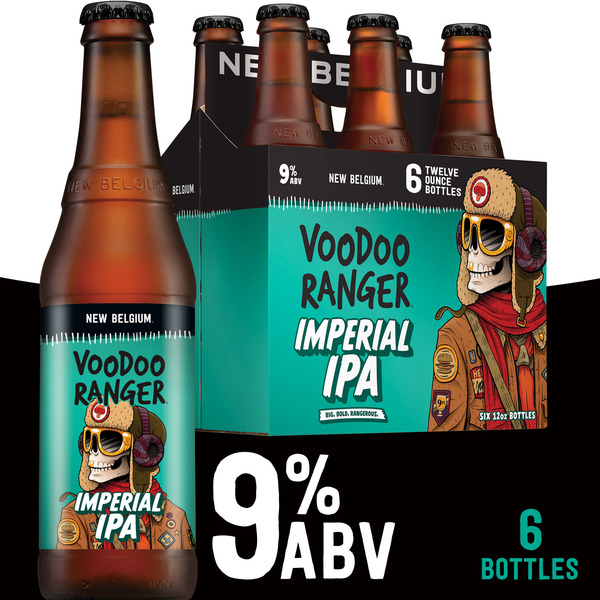 Voodoo Ranger New Belgium Imperial IPA Craft Beer Same-Day