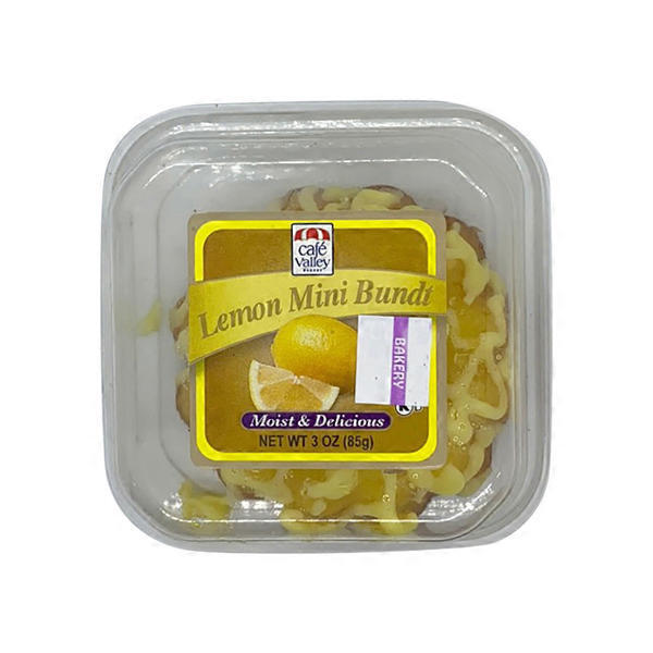 cafe Valley BAKERY Lemon Mini Bundt Cake