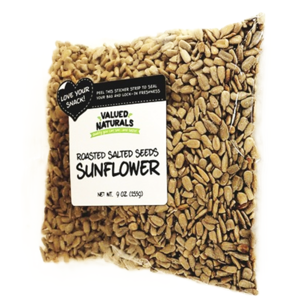 Valued Naturals Roasted Salted Sunflower Seeds Same-Day Delivery or ...