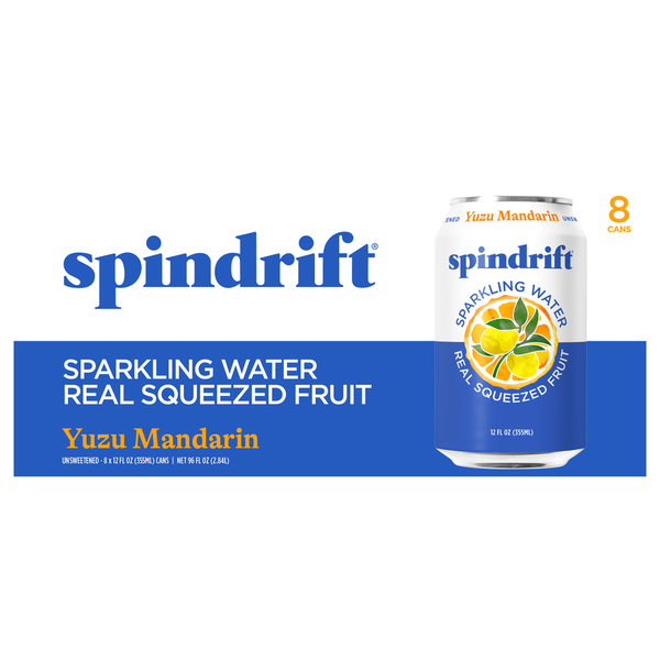 Spindrift Yuzu Mandarin Sparkling Water