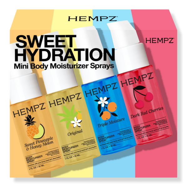 Hempz Sweet Hydration Mini Body Moisturizer Spray Kit