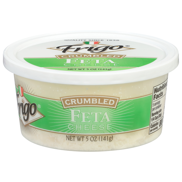 Frigo Feta Cheese, Crumbled