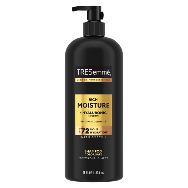 TRESemmé Rich Moisture + Hyaluronic Infusion Shampoo Same-Day