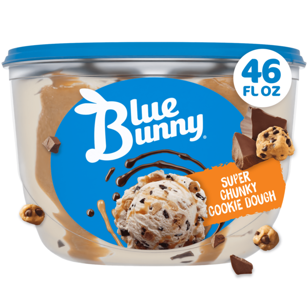 Blue Bunny Super Chunky Cookie Dough Frozen Dessert Same-Day
