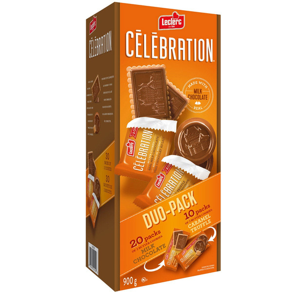 Leclerc Célébration Celebration Milk Chocolate Butter Cookies
