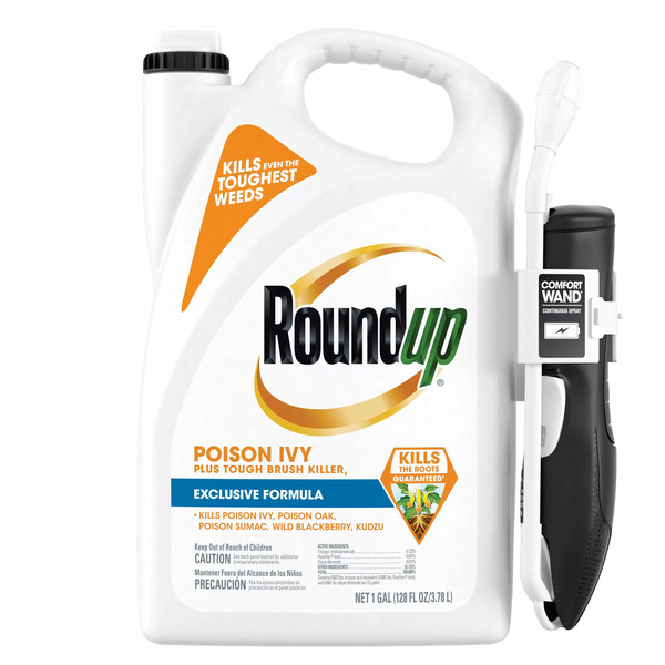 Roundup Poison Ivy Plus Tough Brush Killer2 with Comfort Wand 1 -Gallon Ready to Use Brush Killer