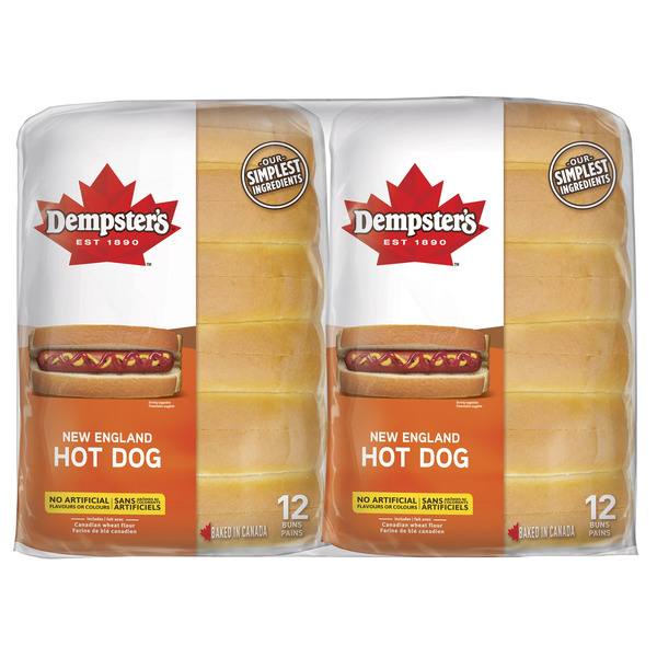 Ben's Original Holsum Top Sliced Hot Dog Buns
