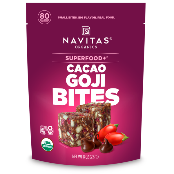 Navitas Organics Superfood+ Cacao Goji BITES