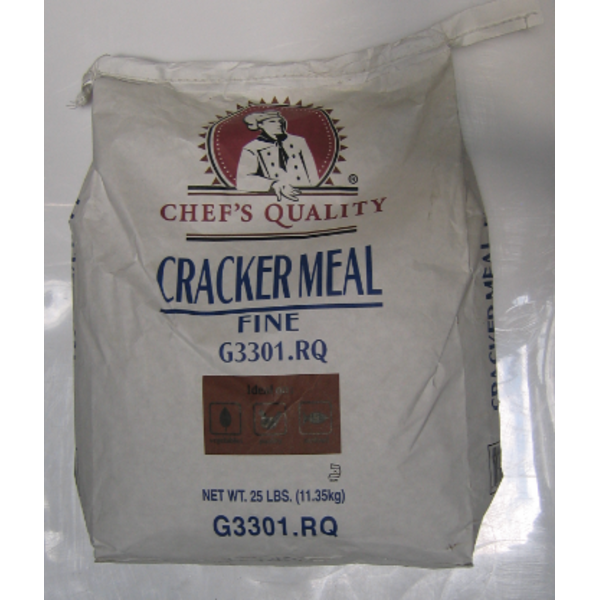 Chef's Quality - Fine Cracker Meal - 25 lb Bag