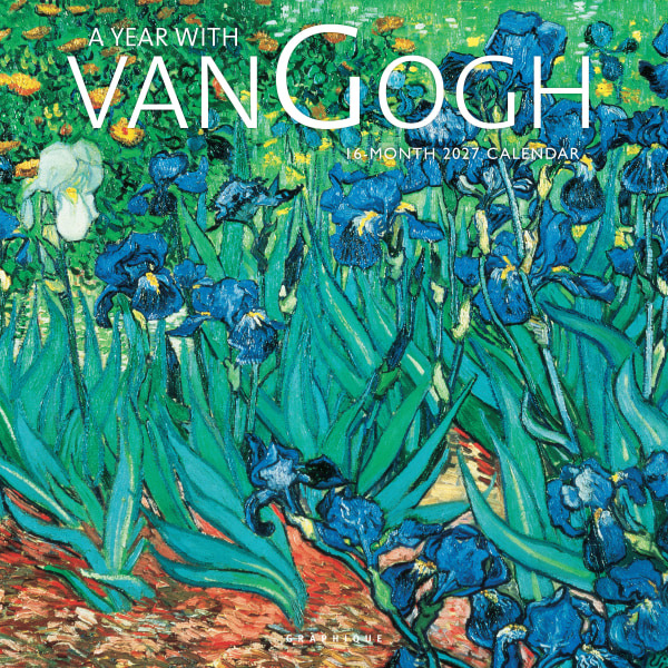 Graphique A Year With Van Gogh 16-Month 2027 Monthly Wall Calendar, 12 x 12 in