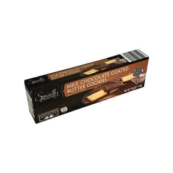 Specially Selected Milk Chocolate Covered Butter Cookies (4.41 oz) Instacart