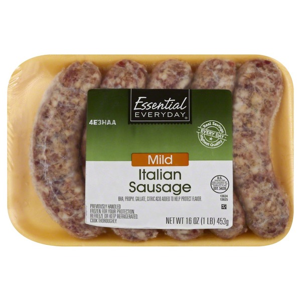 Essential Everyday Italian Sausage, Mild (16 oz) Instacart
