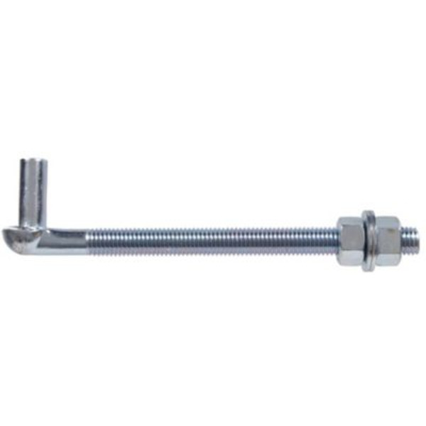 Hillman 5/8 in. x 8 in. Gate Bolt Hook, Zinc