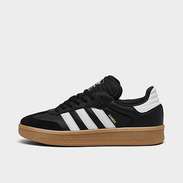 adidas Men's Originals Samba Casual Shoes, Size 10.5 - Black, White & Gum
