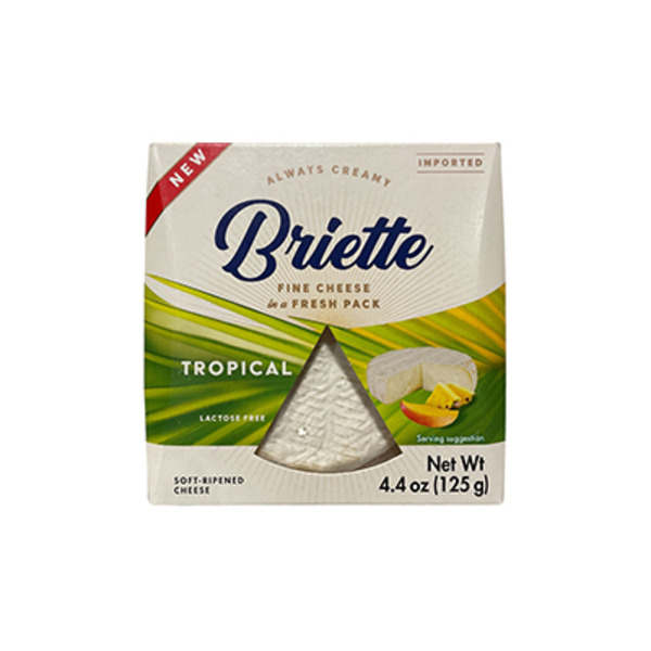 Briette Tropical Soft-ripened Cheese