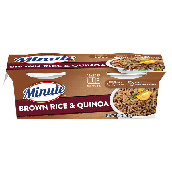 Minute Rice Ready To Serve Brown Rice & Quinoa
