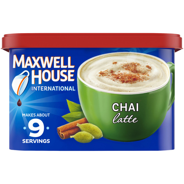 ミルクティーページ Maxwell House Chai Latte Café-Style Beverage Mix Same-Day Delivery