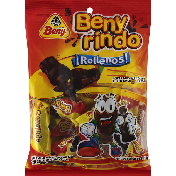 Beny Hard Candy, Acidulated, Filled Tamarind Flavor