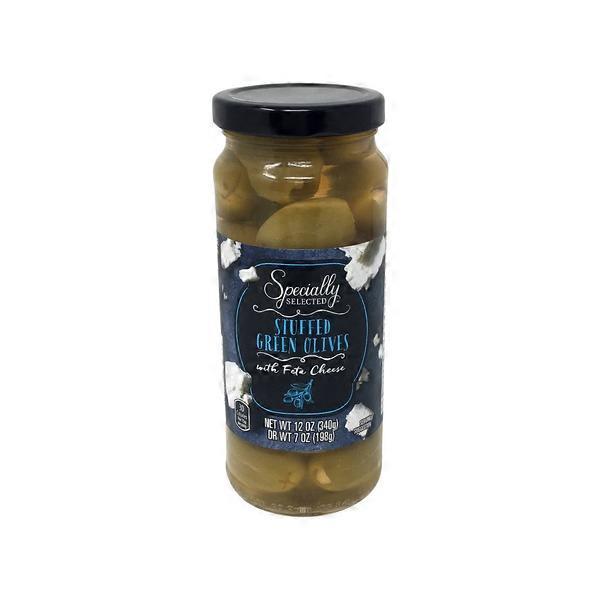 Specially Selected Stuffed Green Olives With Feta Cheese (7 oz) Instacart