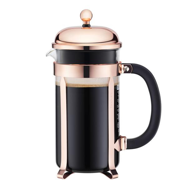 BODUM 8 Cup Chambord Copper Classic Coffee Maker