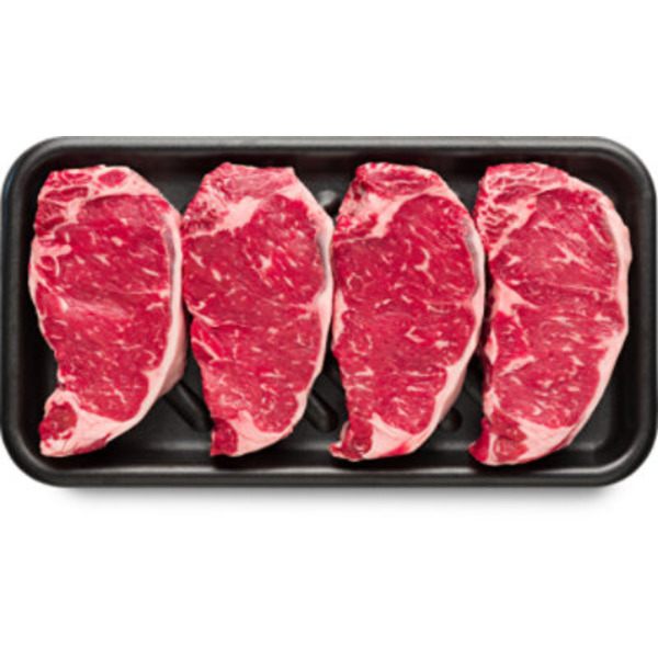 Choice Beef Boneless Top Loin New York Strip Steak Vpc